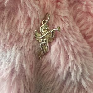 Vintage Cupid charm 925